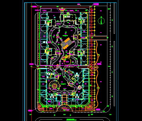 住宅區園林綠化施工圖紙免費獲取與工程施工要點解析